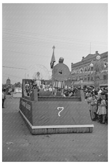 National Rice Festival Float Crowley Louisiana October 1938