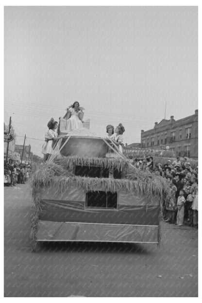 National Rice Festival Float with Rice Bowl 1938