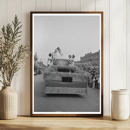 National Rice Festival Float with Rice Bowl 1938