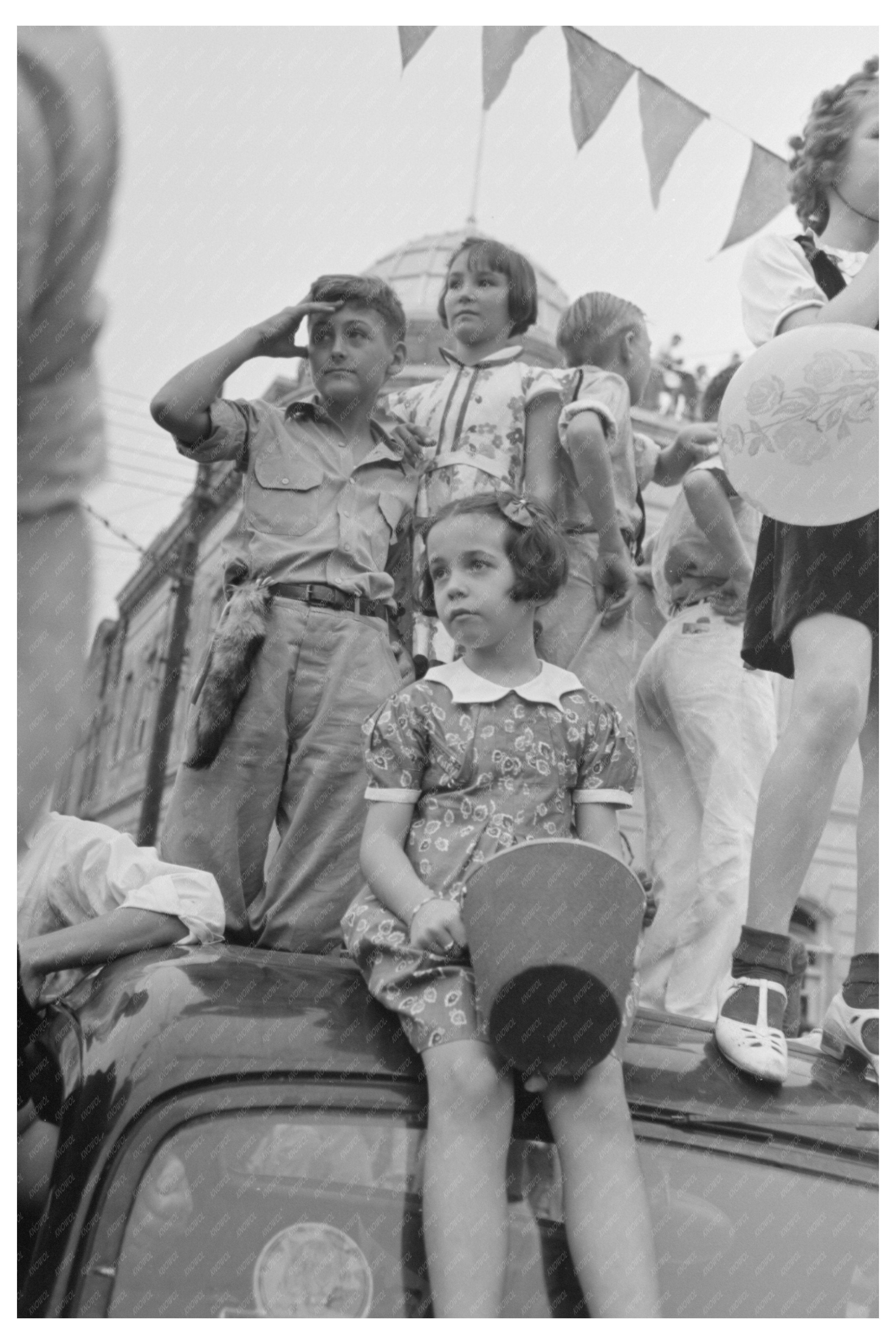 Donaldsonville State Fair 1938 Vintage Photograph