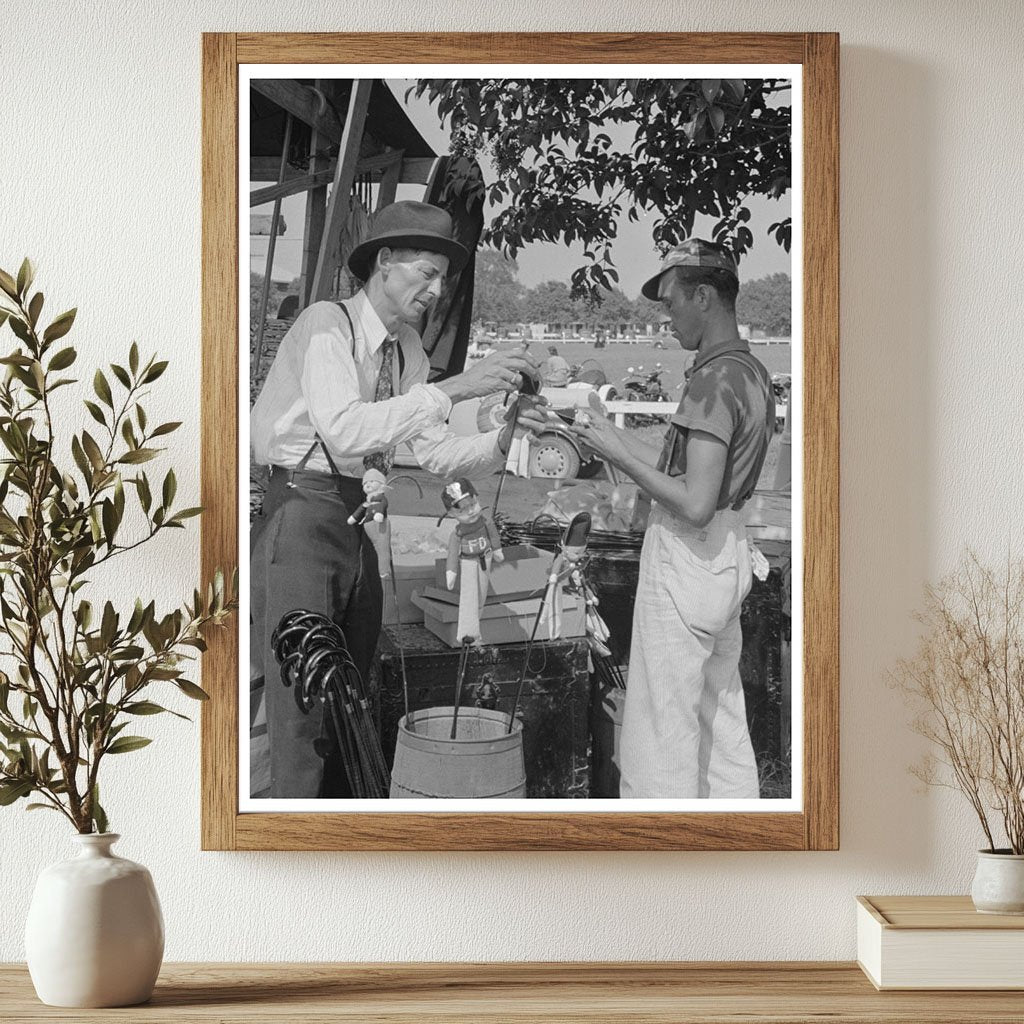 Concessionaire at 1938 Louisiana State Fair