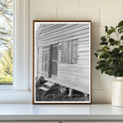 Cajun Couple in Century-Old House Crowley Louisiana 1938