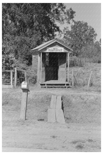 Post Office in Mix Louisiana November 1938