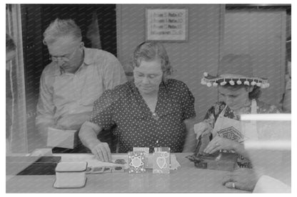 Vintage Photographers Stand at Donaldsonville Fair 1938