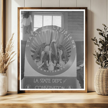 Couple at State Fair Exhibit Louisiana November 1938