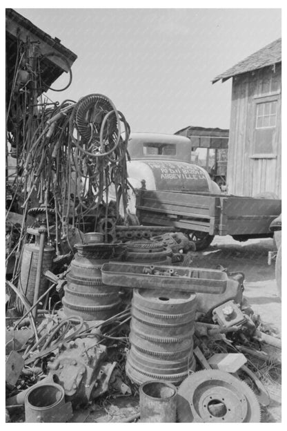 Vintage Flywheels and Speedometer Cables Junkyard 1938