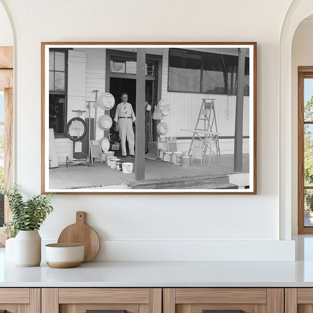 Vintage General Store Entrance Garyville Louisiana 1938