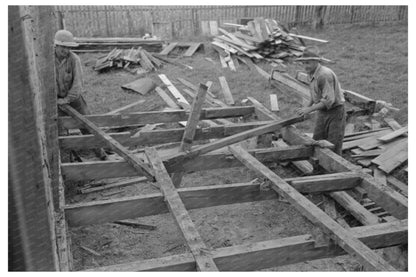 Wrecking Porch of Old House Edgard Louisiana 1938