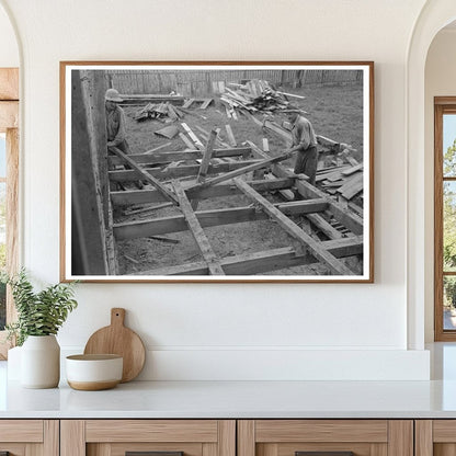 Wrecking Porch of Old House Edgard Louisiana 1938