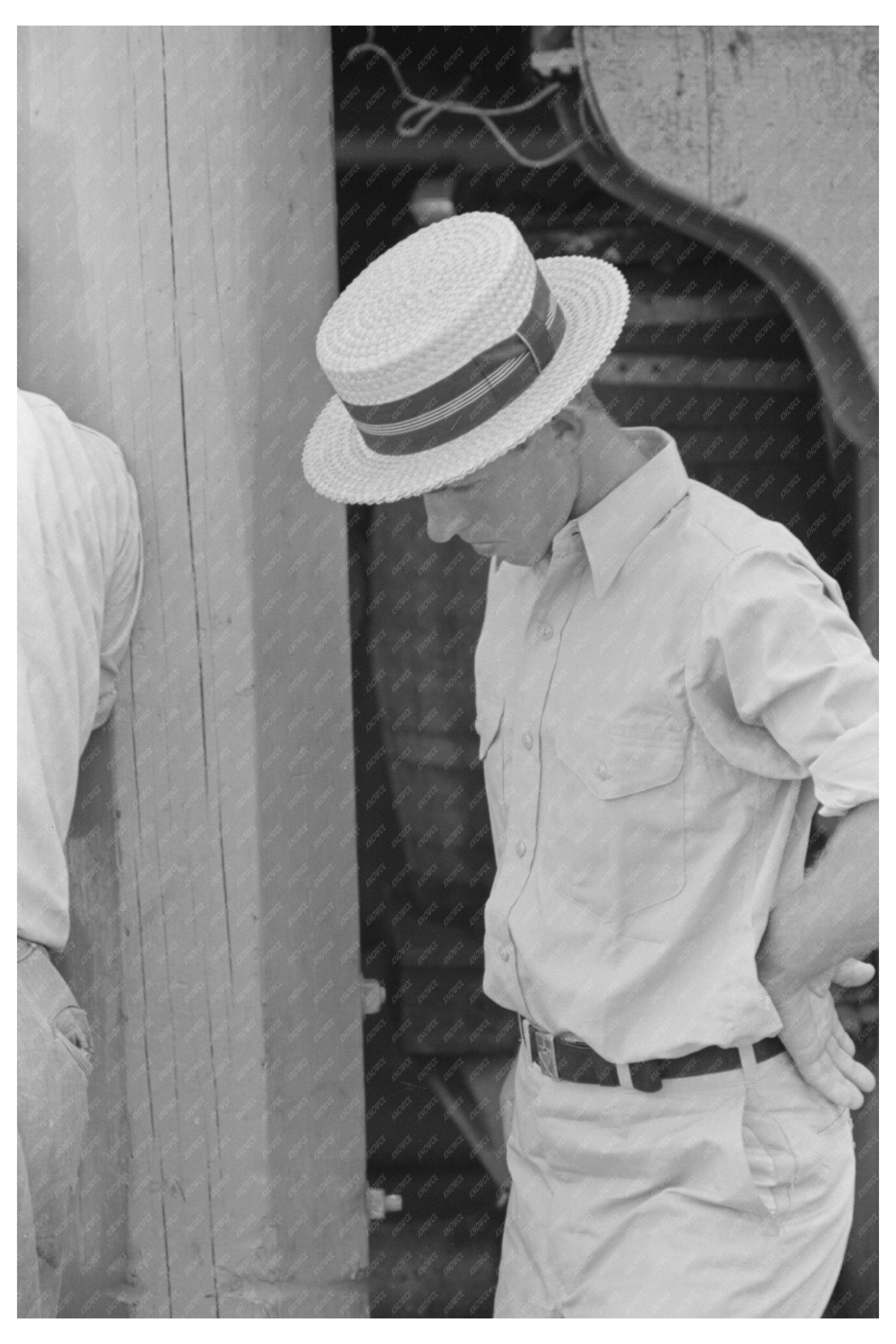 Boothville Louisiana Dock Life September 1938 Image