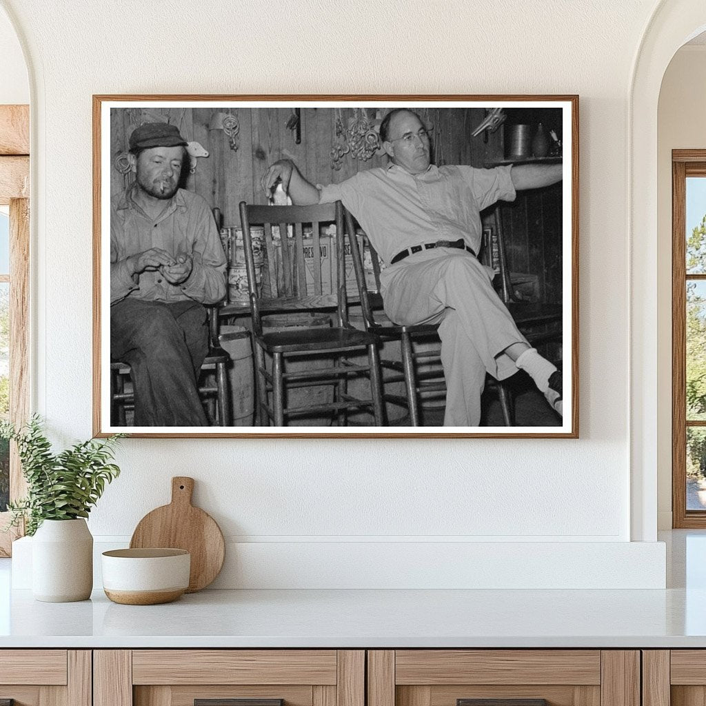 Vintage General Store Interior Olga Louisiana 1938