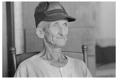 Vintage Farmer in Lutcher Louisiana 1938