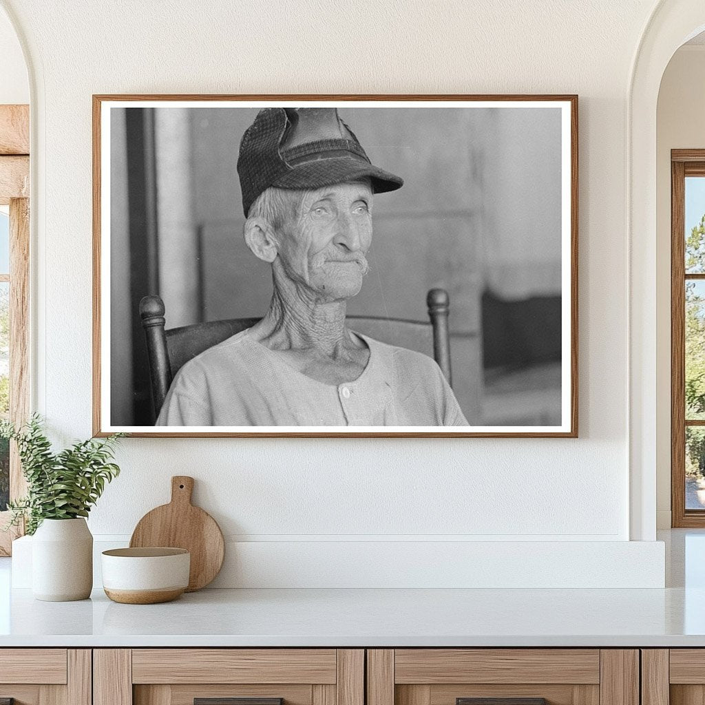 Vintage Farmer in Lutcher Louisiana 1938