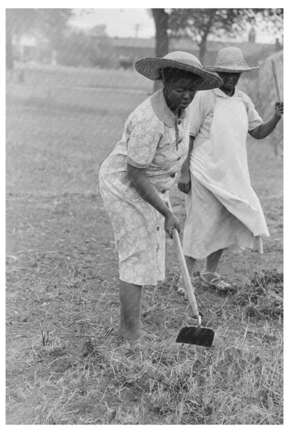 Women Hoeing in Field Picayune Mississippi 1938