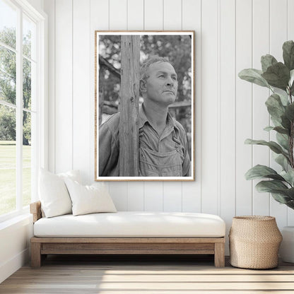 Cut-Over Farmer in Amite Louisiana October 1938