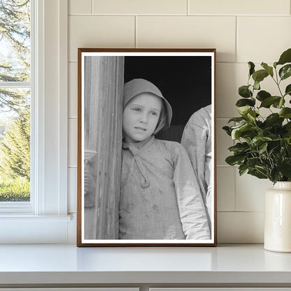 Daughter of Day Laborer in Louisiana Sugarcane Fields 1938