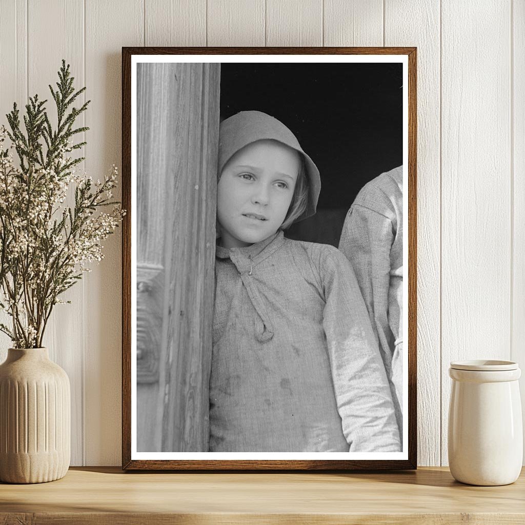 Daughter of Day Laborer in Louisiana Sugarcane Fields 1938