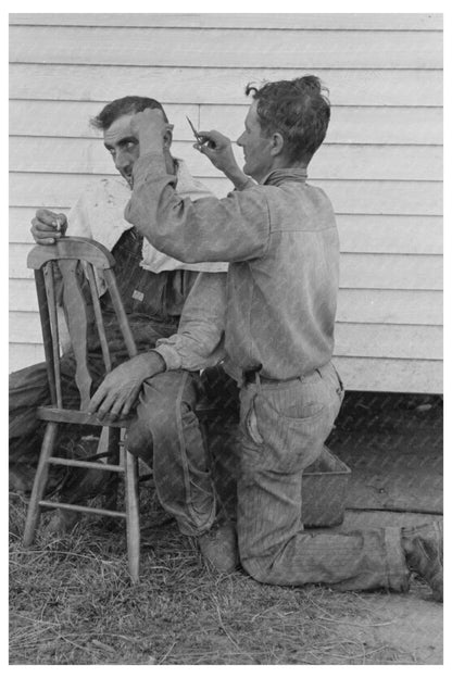 Cajun Farmers in New Iberia Louisiana October 1938