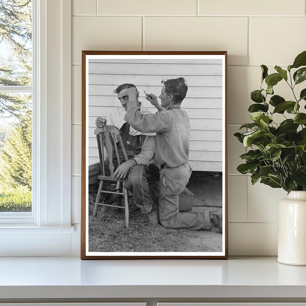 Cajun Farmers in New Iberia Louisiana October 1938