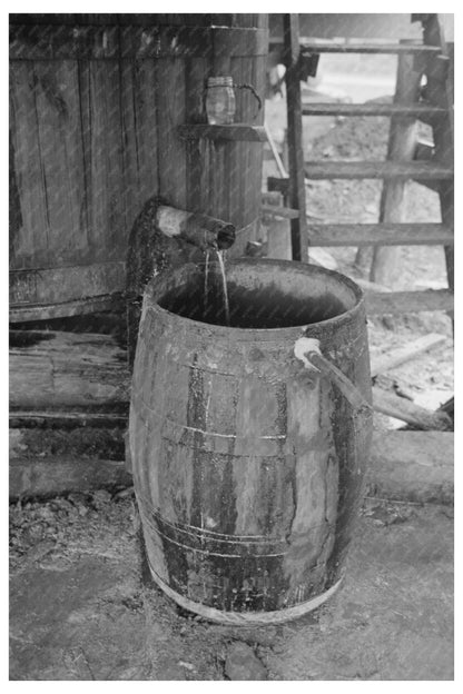 Turpentine Distillation Process in Mississippi 1938