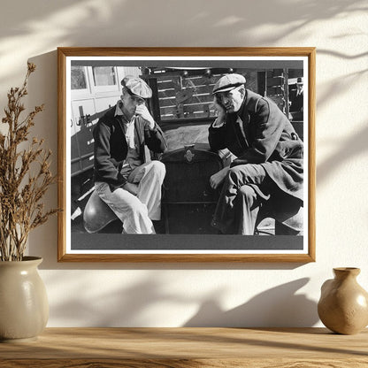 Farmers on Trucks in Laurel Mississippi January 1939