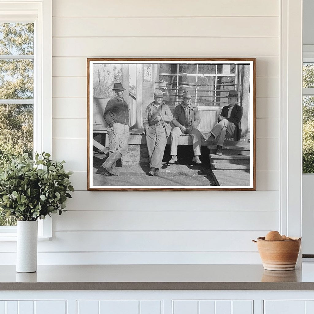 Men at General Store in Jerome Arkansas January 1939