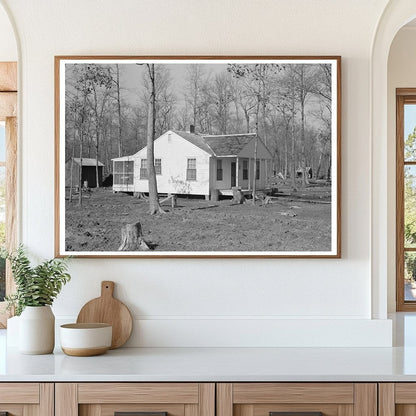 Vintage Farm Home Chicot Farms Arkansas January 1939