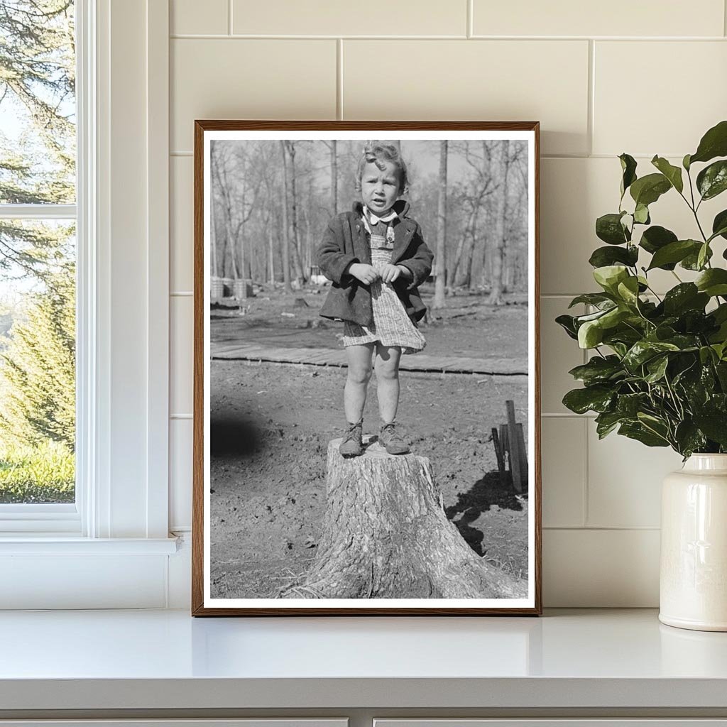 Young Girl at Chicot Farms Arkansas January 1939