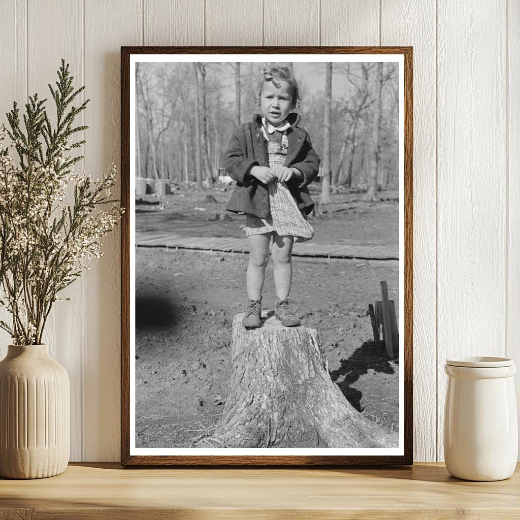 Young Girl at Chicot Farms Arkansas January 1939