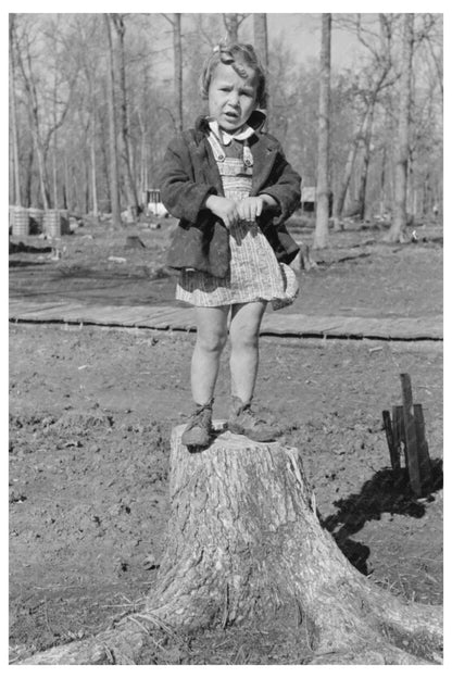 Daughter of Farmer at Chicot Farms Arkansas 1939