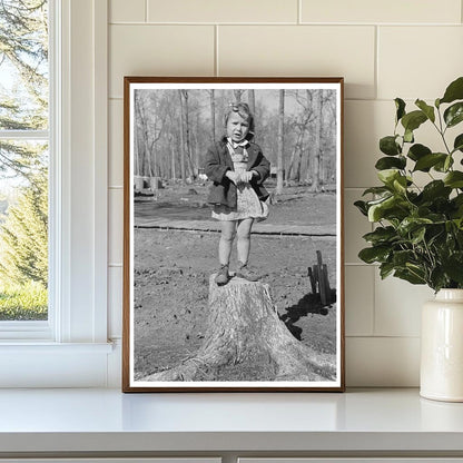 Daughter of Farmer at Chicot Farms Arkansas 1939