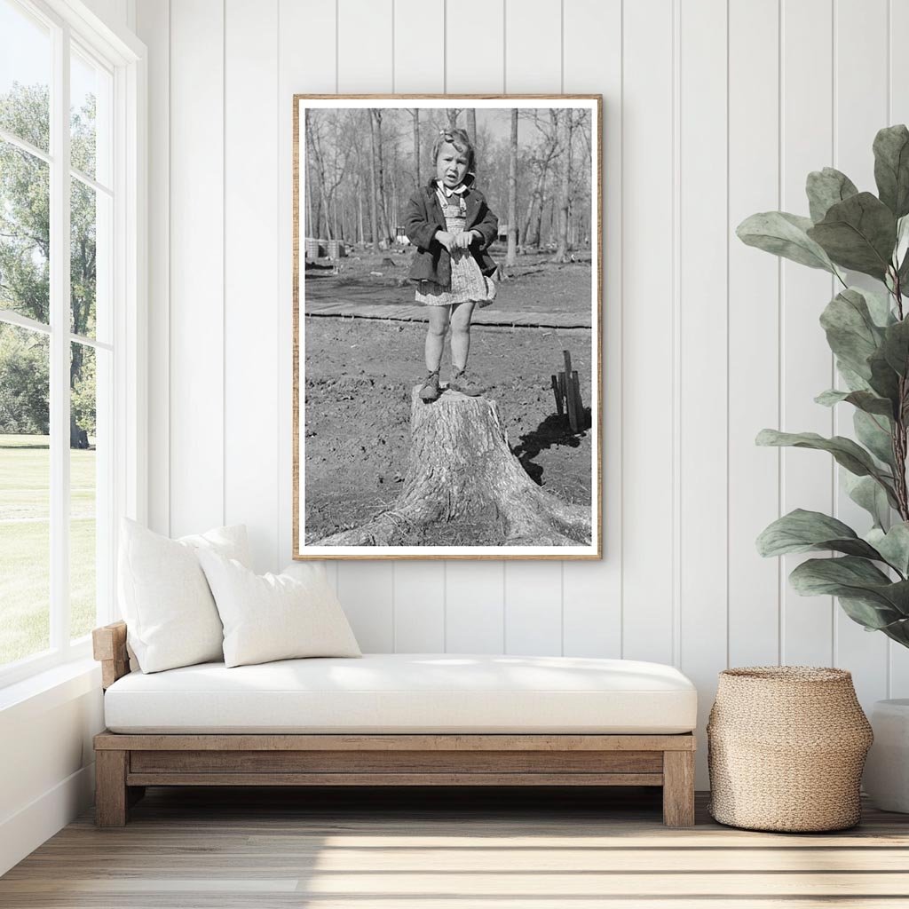 Daughter of Farmer at Chicot Farms Arkansas 1939