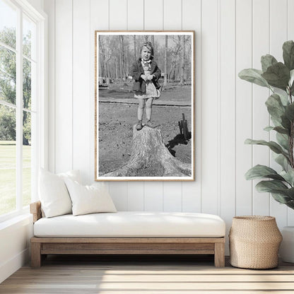 Daughter of Farmer at Chicot Farms Arkansas 1939