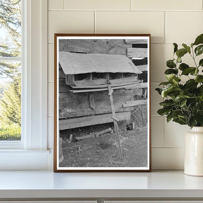 Hen Nests at Sharecroppers Cabin Pace Mississippi 1939