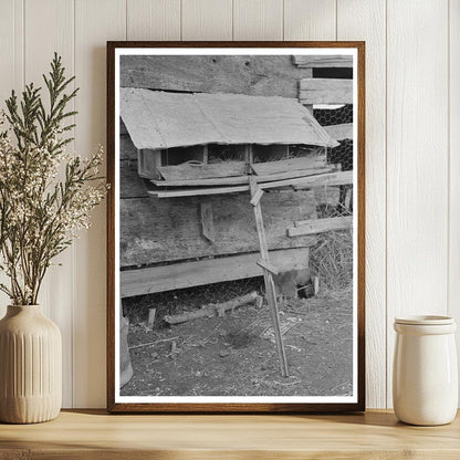 Hen Nests at Sharecroppers Cabin Pace Mississippi 1939