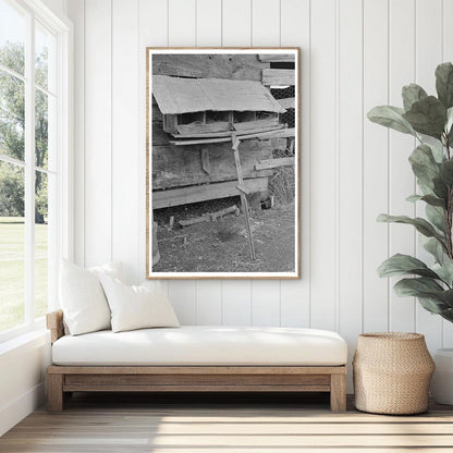 Hen Nests at Sharecroppers Cabin Pace Mississippi 1939