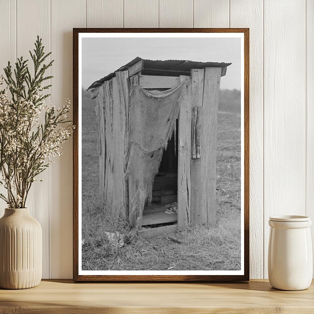 Privy of Sharecroppers Farmstead Pace Mississippi 1939