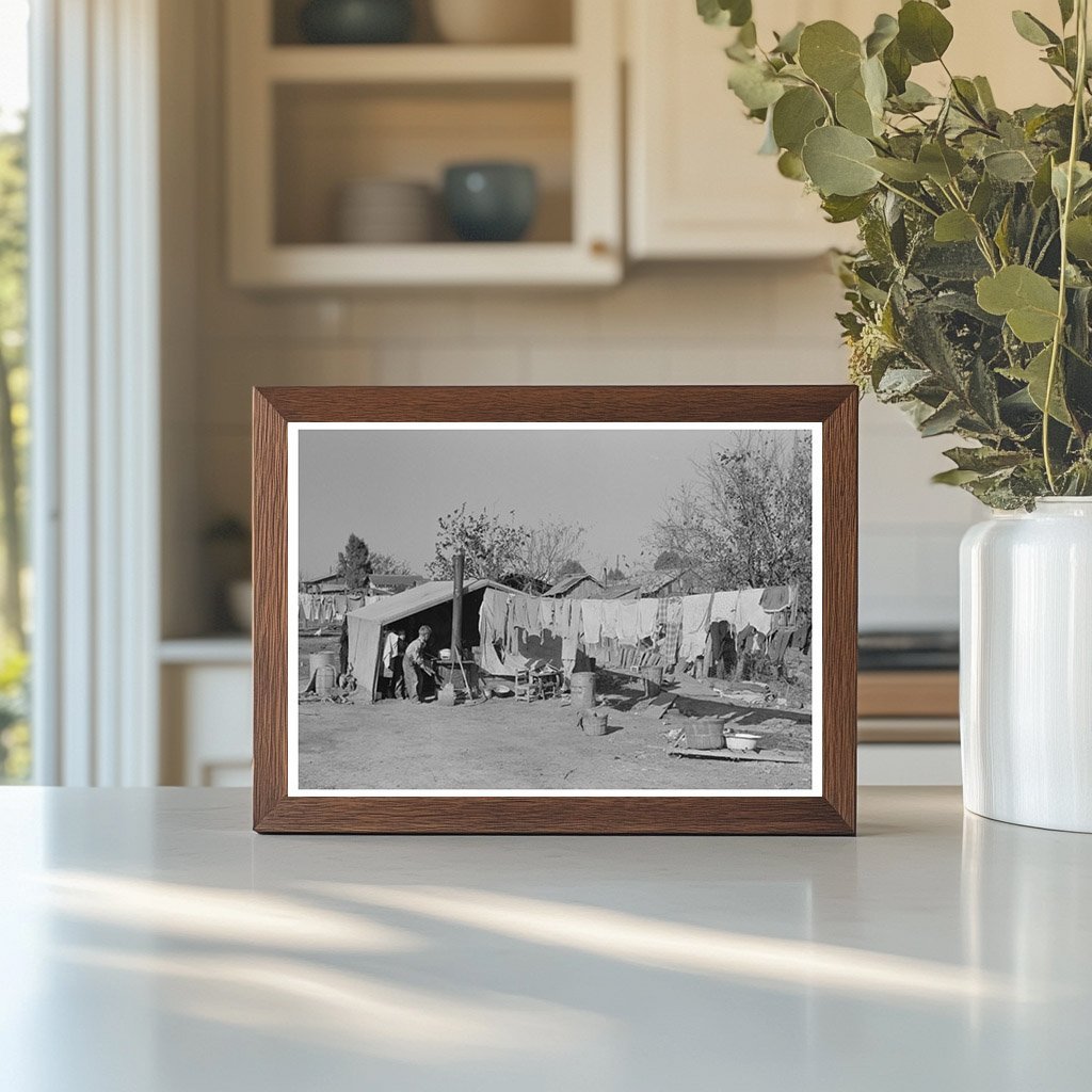 Vintage Photo of Former Labor Contractors Home 1939