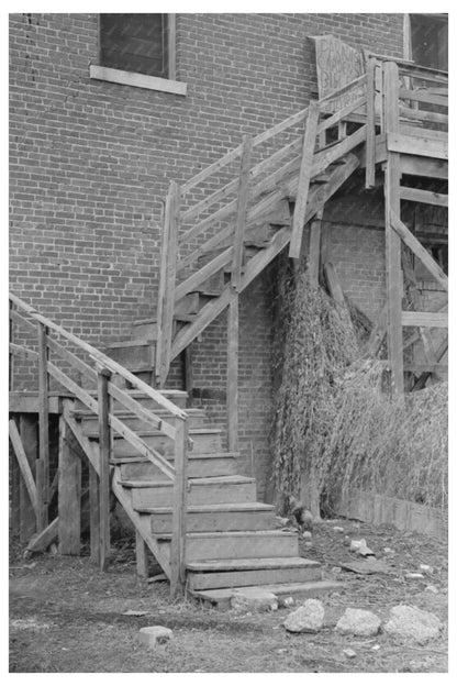 Vintage 1939 Image of Mound Bayou Mississippi Gardens