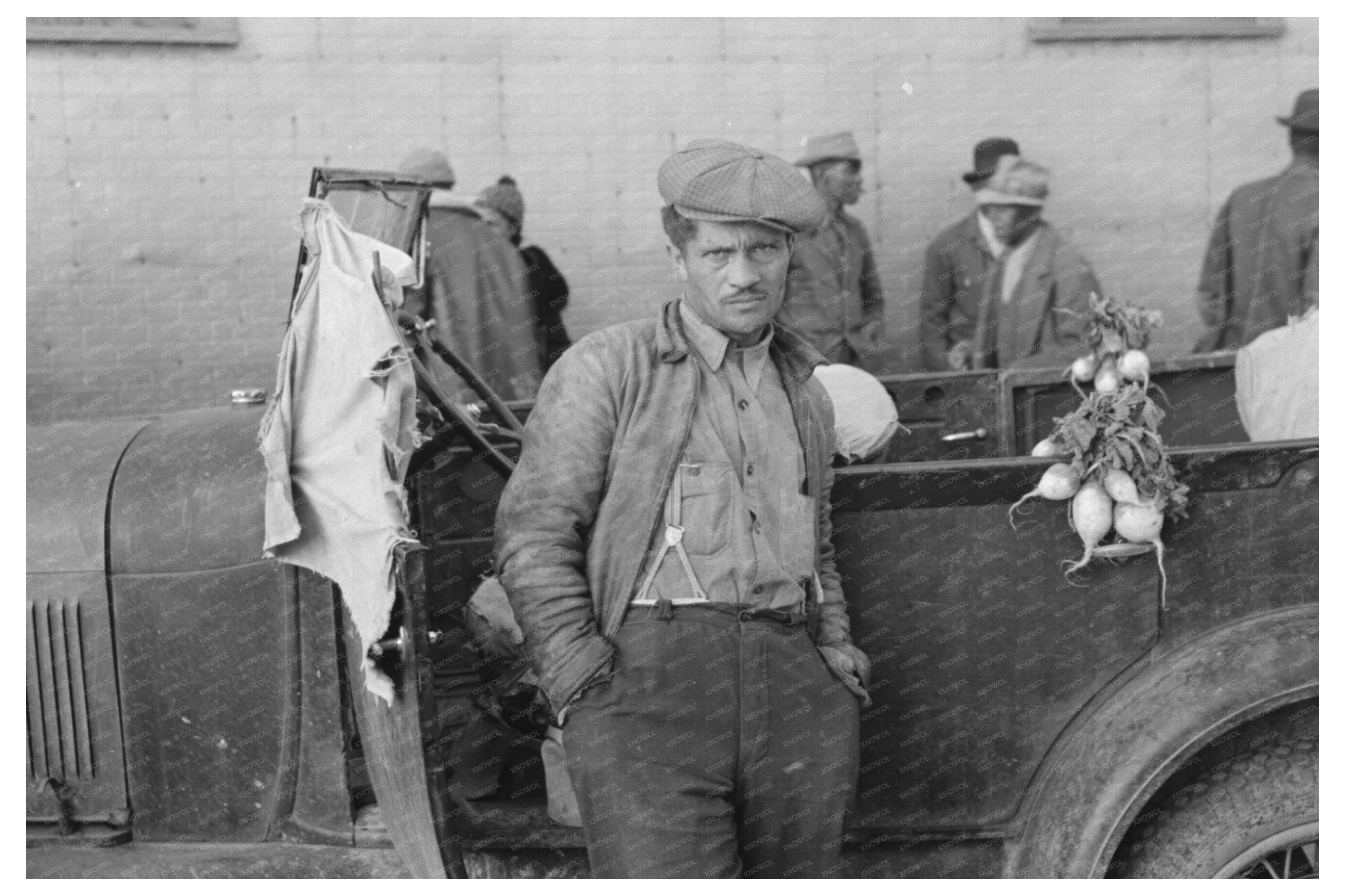 Vegetable Vendor in Mound Bayou Mississippi January 1939