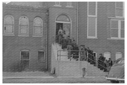 African American Community Walking to Church Mound Bayou 1939