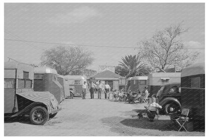 Trailer Camp in McAllen Texas February 1939