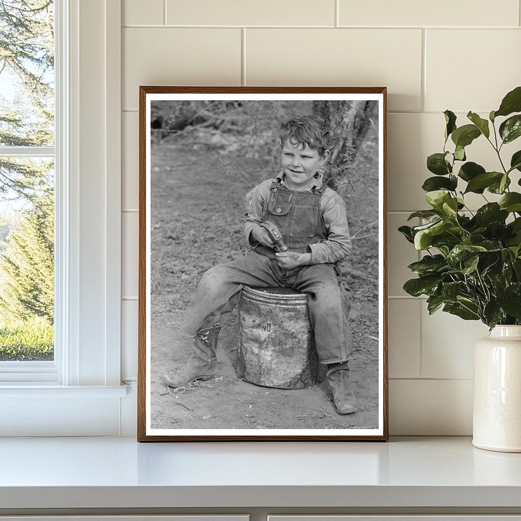 Child of White Migrant Worker Harlingen Texas 1939