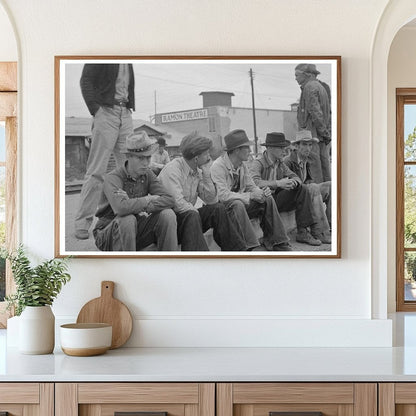 Day Laborers Along Railroad Tracks Raymondville Texas 1939