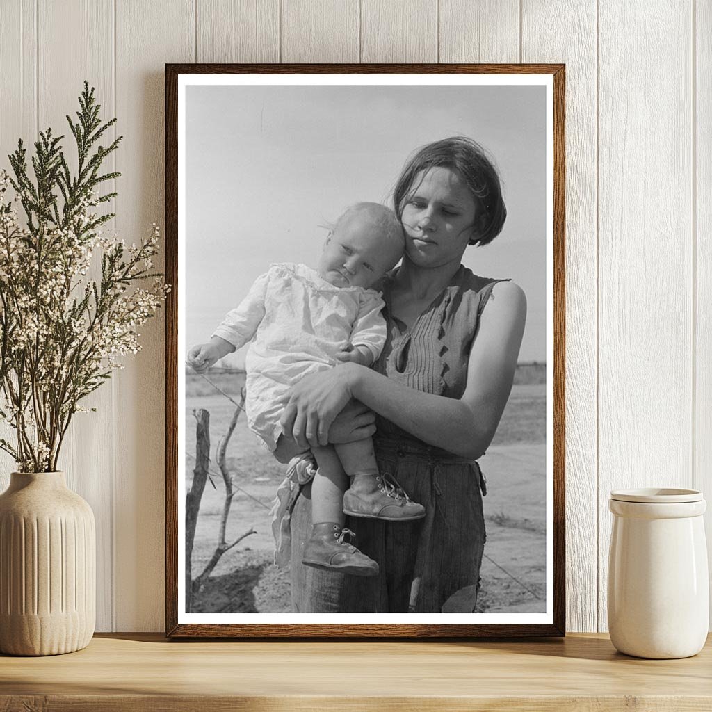 Migrant Mother with Child Texas 1939 FSA/OWI Collection