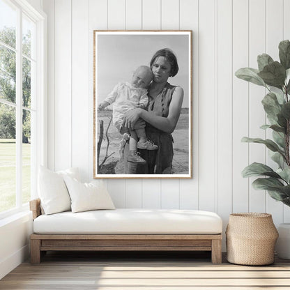 Migrant Mother with Child Texas 1939 FSA/OWI Collection