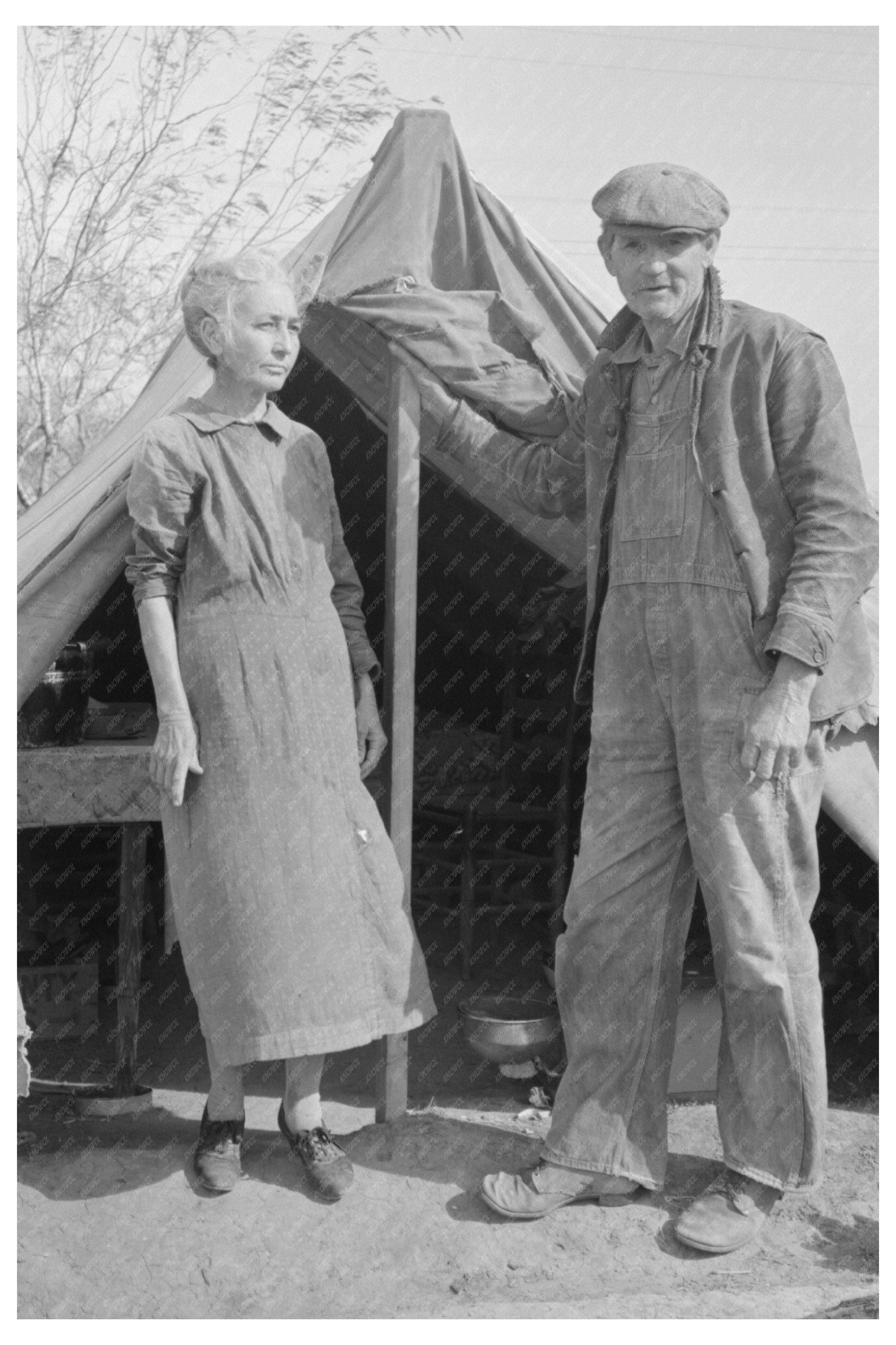 Migrant Family Camp Near Sebastin Texas February 1939