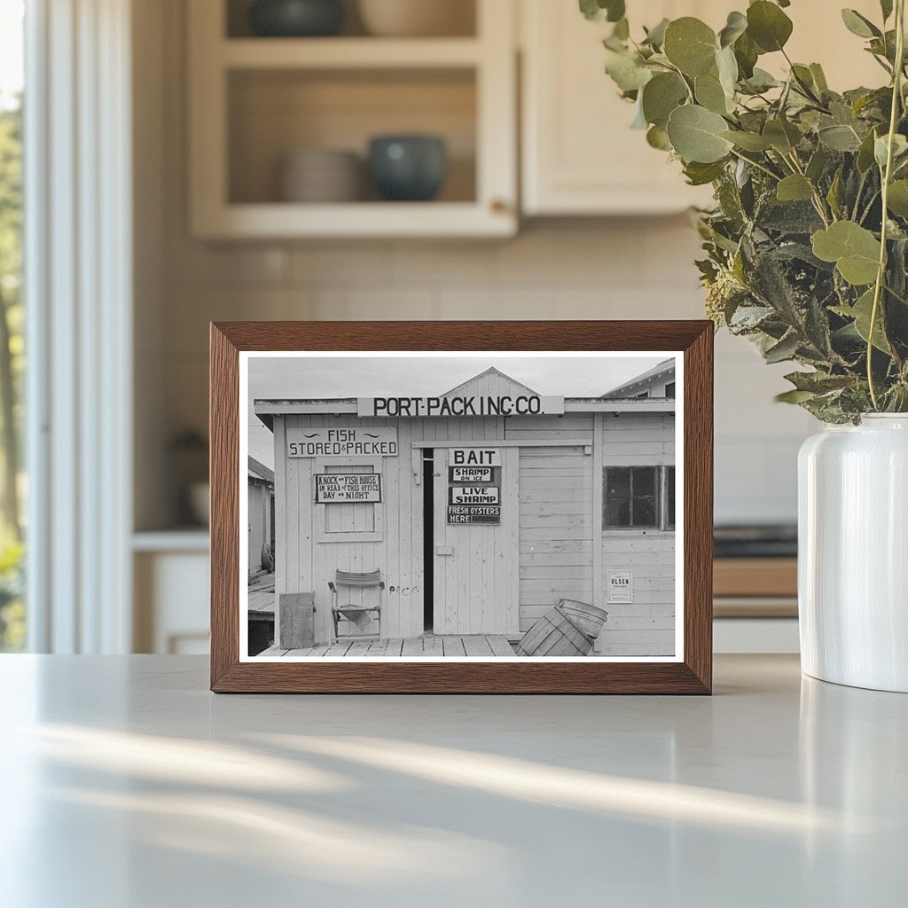 Fish House in Port Aransas Texas February 1939