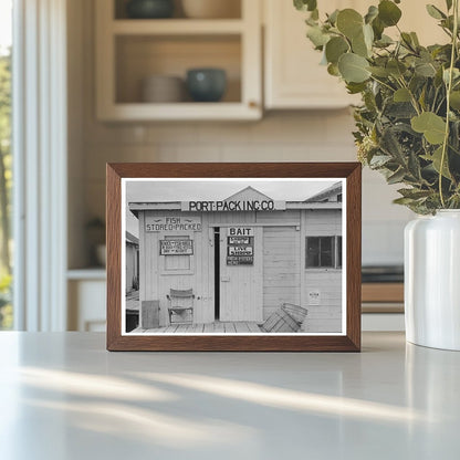 Fish House in Port Aransas Texas February 1939