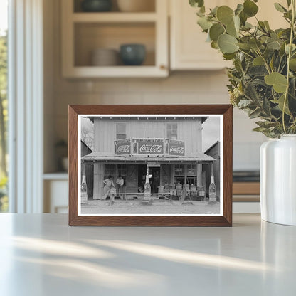 Vintage Café and Grocery Store in Robstown Texas 1939